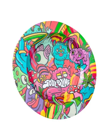 SOULBLIME CENICEROS METALICAS MIX DISPLAY 12 UDS
