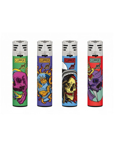 ENCENDEDOR CLIPPER JET HEAD BONES 24 UDS
