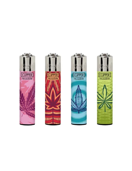 ENCENDEDOR CLIPPER POWER LEAVES 2 24 UDS