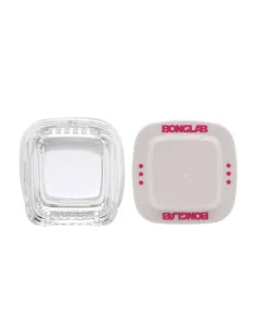 CONTENEDOR BONGLAB EXTRACTOS CLEAR TAPA BLANCA 4ML 2