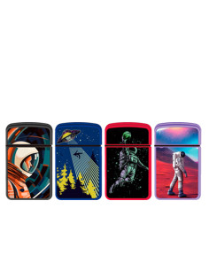 ENCENDEDOR ZENGAZ ZL12 JET FLAME DISENO SPACE 2 12 UDS 2