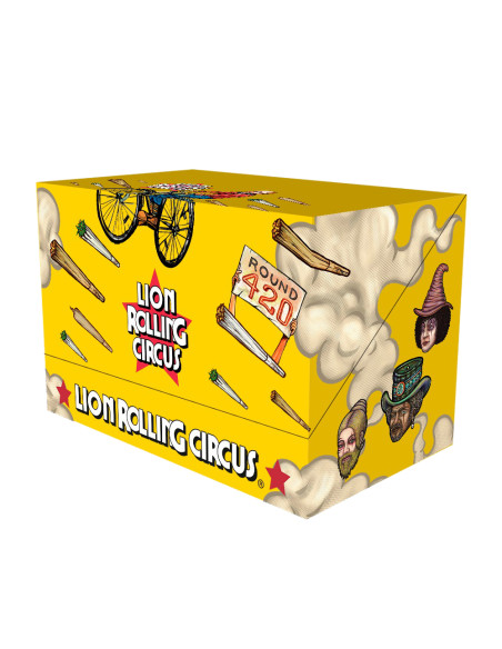 LION ROLLING CIRCUS BOX EXHIBIDOR