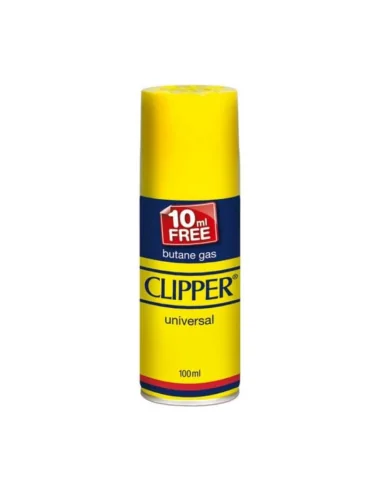 GAS BUTANO CLIPPER 100ML + 10ML GRATIS