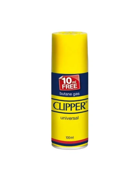 GAS BUTANO CLIPPER 100ML + 10ML GRATIS
