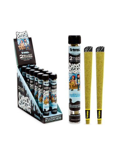 TUBO CONO G-ROLLZ TERPENE BLUNT X2 BLUEBERRY...