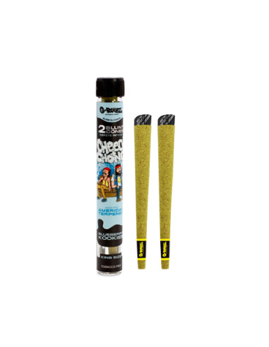 TUBO CONO G-ROLLZ TERPENE BLUNT X2 BLUEBERRY...