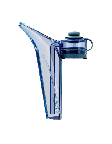 BUBBLER GLASS BLUE AERIS FOCUS V