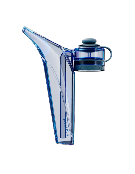 BUBBLER GLASS BLUE AERIS FOCUS V