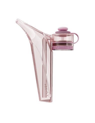 BUBBLER GLASS PINK AERIS FOCUS V