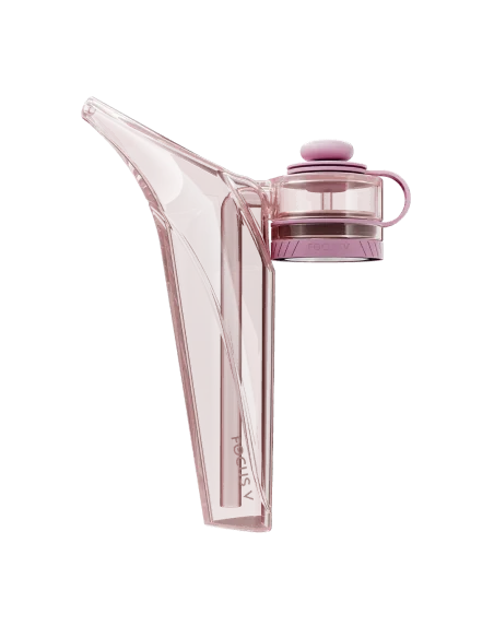 BUBBLER GLASS PINK AERIS FOCUS V