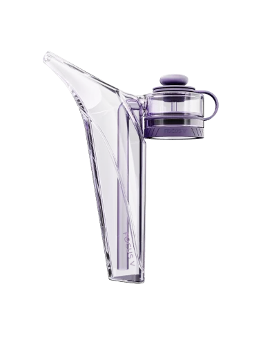 BUBBLER GLASS PURPLE AERIS FOCUS V