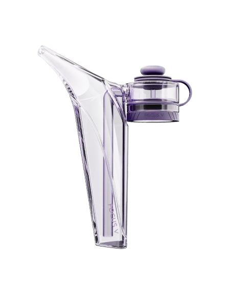 BUBBLER GLASS PURPLE AERIS FOCUS V