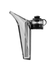 BUBBLER GLASS SMOKE AERIS FOCUS V