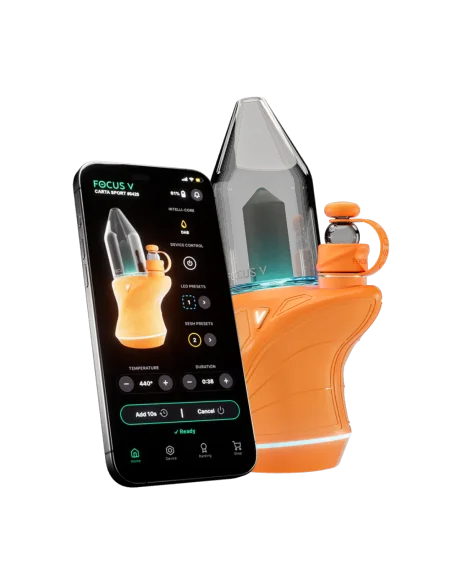 VAPORIZADOR CARTA SPORT TANGERINE FOCUS V