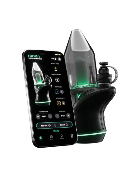 VAPORIZADOR CARTA SPORT BLACK FOCUS V