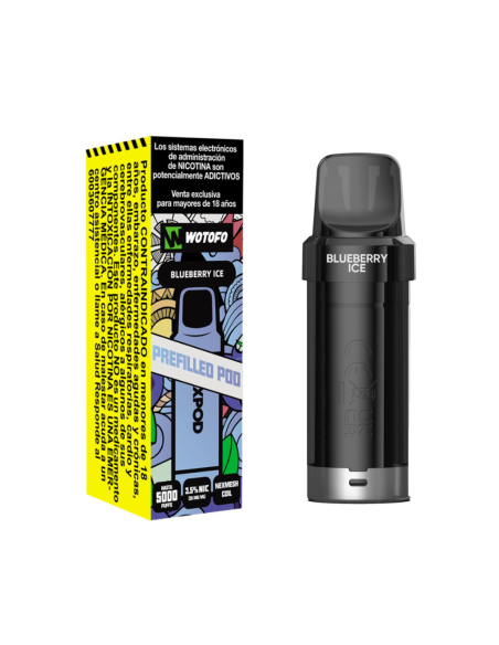 NEXPOD RECARGA BLUEBERRY ICE 5000 PUFF