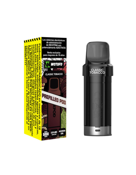 NEXPOD RECARGA CLASSIC TOBACCO 5000 PUFF