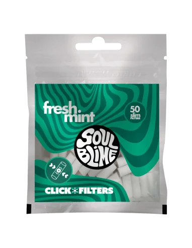 FILTROS SLIM FRESH MINT CLICK SOULBLIME 10 UDS