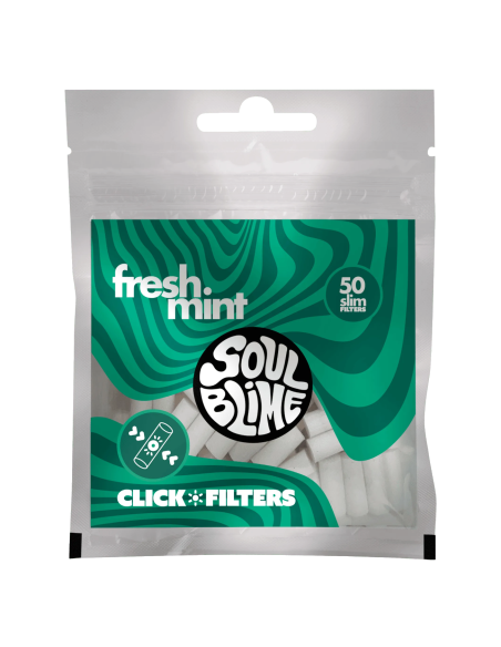 FILTROS SLIM FRESH MINT CLICK SOULBLIME 10 UDS