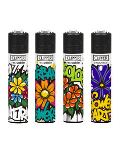 ENCENDEDOR CLIPPER URBAN FLOWERS 24 UDS