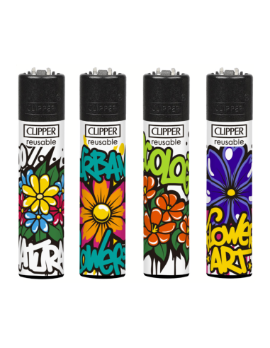 ENCENDEDOR CLIPPER URBAN FLOWERS 24 UDS