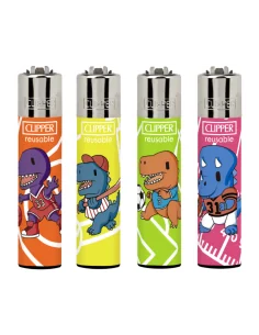 ENCENDEDOR CLIPPER DINO SPORT 24 UDS