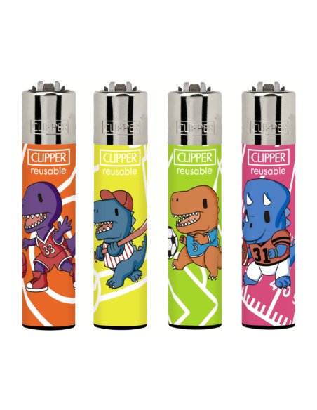 ENCENDEDOR CLIPPER DINO SPORT 24 UDS