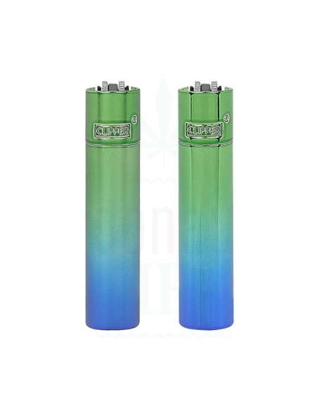 ENCENDEDOR CLIPPER METÁLICO PEACOCK 12 UDS