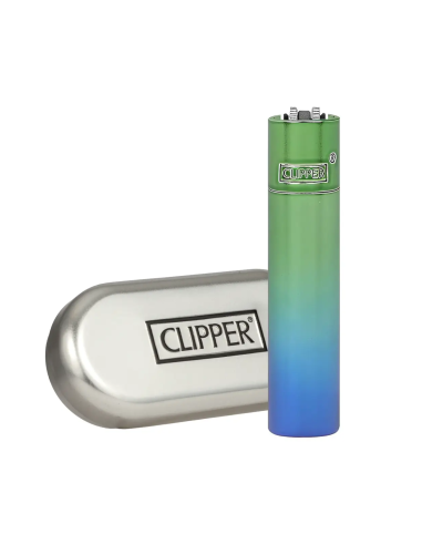 ENCENDEDOR CLIPPER METÁLICO PEACOCK 12 UDS