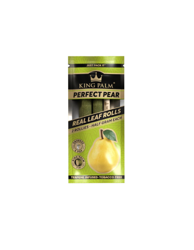 KING PALM DISPLAY 20 BLUNTS ROLLIE 0,5G HOJA DE...