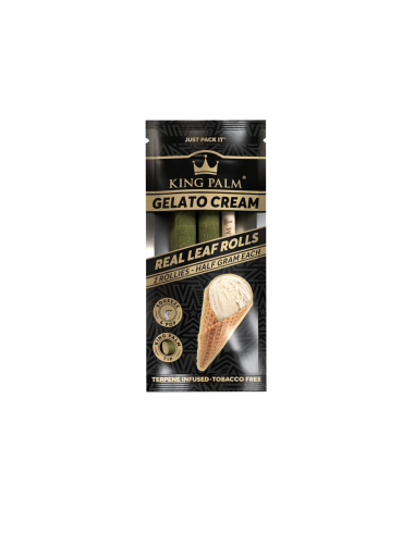 KING PALM DISPLAY 20 BLUNTS ROLLIE 0,5G HOJA DE...