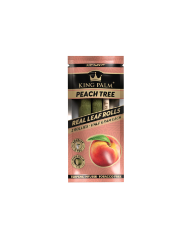 KING PALM DISPLAY 20 BLUNTS ROLLIE 0,5G HOJA DE...