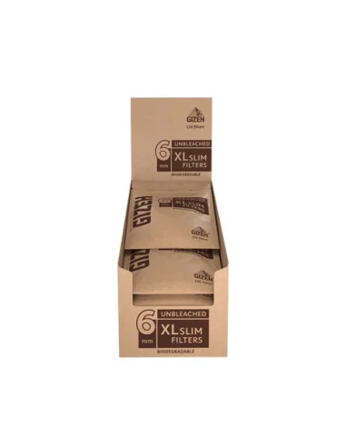 FILTROS GIZEH UNBLEACHED XL SLIM ORGANICOS...