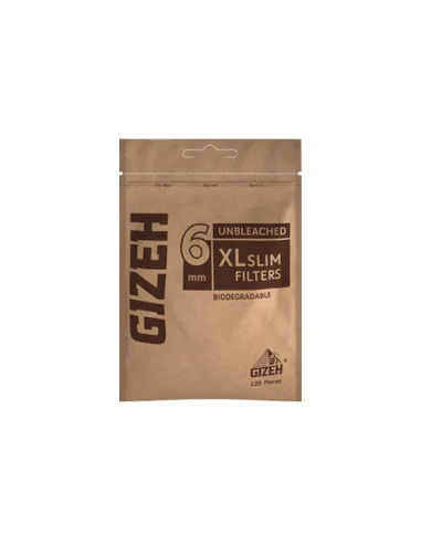 FILTROS GIZEH UNBLEACHED XL SLIM ORGANICOS...