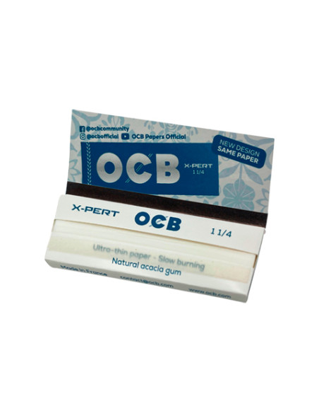 PAPELILLOS OCB XPERT 1 1/4 25 UDS