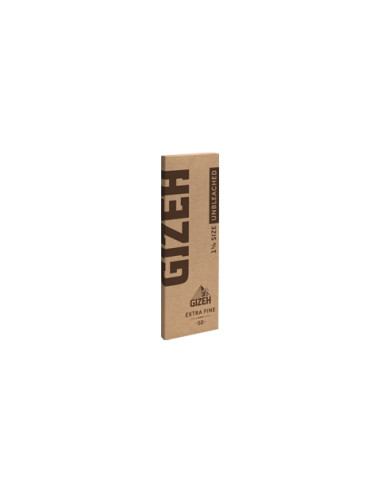 PAPELILLOS GIZEH UNBLEACHED 1 1/4 25 UDS