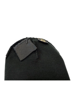 GORRO RAW DE LANA PARCHE NEGRO 2