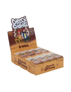 PAPELILLOS G-ROLLZ 1 1/4 + TIPS UNBLEACH CHEECH&CHONG IN...