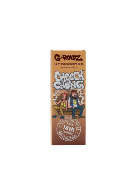 PAPELILLOS G-ROLLZ 1 1/4 + TIPS UNBLEACH CHEECH&CHONG IN DA CHAIR CC350G