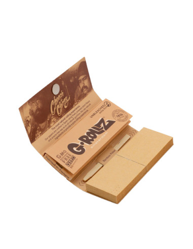 PAPELILLOS G-ROLLZ 1 1/4 + TIPS UNBLEACH...