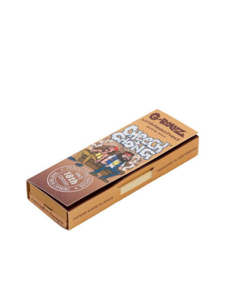 PAPELILLOS G-ROLLZ 1 1/4 + TIPS UNBLEACH CHEECH&CHONG IN DA CHAIR CC350G