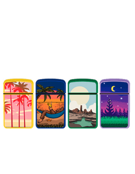 ENCENDEDOR ZENGAZ ZL12 JET FLAME NATURAL 12 UDS