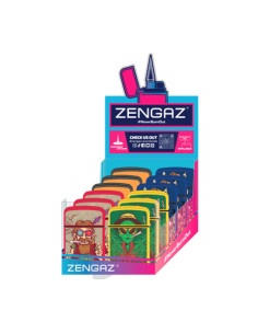 ENCENDEDOR ZENGAZ ZL12 JET FLAME SMOKE 2 12 UDS