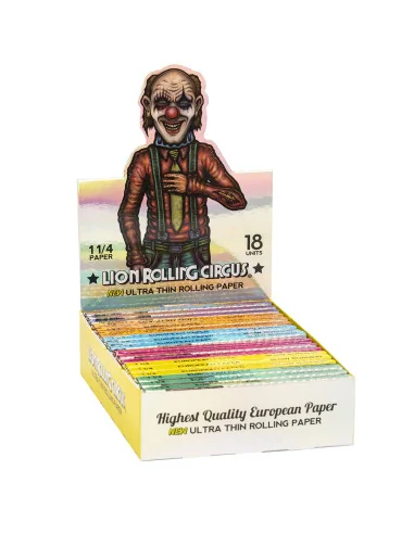 LRC PAPELILLOS 1 1/4 SILVER ULTRA THIN 18 UDS