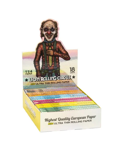 LRC PAPELILLOS 1 1/4 SILVER ULTRA THIN 18 UDS
