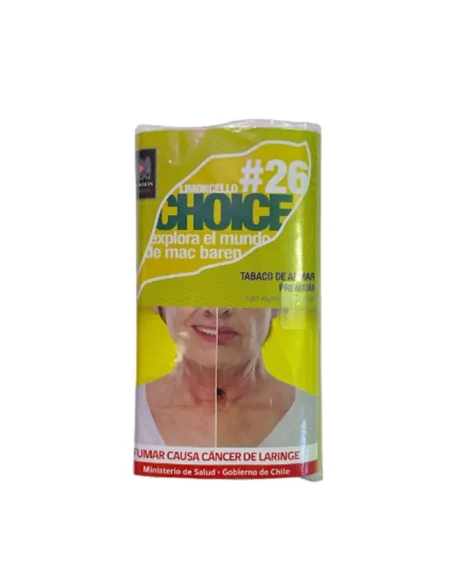 TABACO CHOICE LIMONCELLO 40 GRS