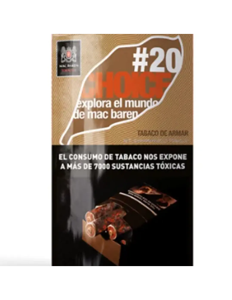 TABACO CHOICE MARULA  40 GRS