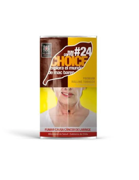 TABACO CHOICE RUM COFFEE 40 GRS