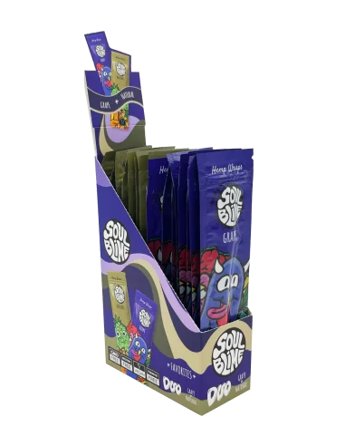SOULBLIME HEMP WRAPS DUO FAVORITES 20 UDS