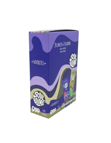 SOULBLIME HEMP WRAPS DUO FAVORITES 20 UDS